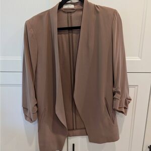 Dark beige Babaton blazer size 8